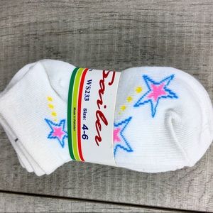 SARIBER Girls Socks Size 4-6